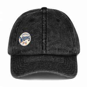 Properly Wrong, Workshop Collection - Cotton Twill Cap