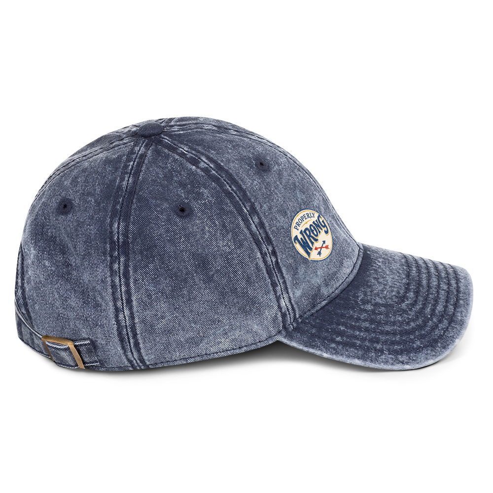 Properly Wrong, Workshop Collection - Cotton Twill Cap - Image 4