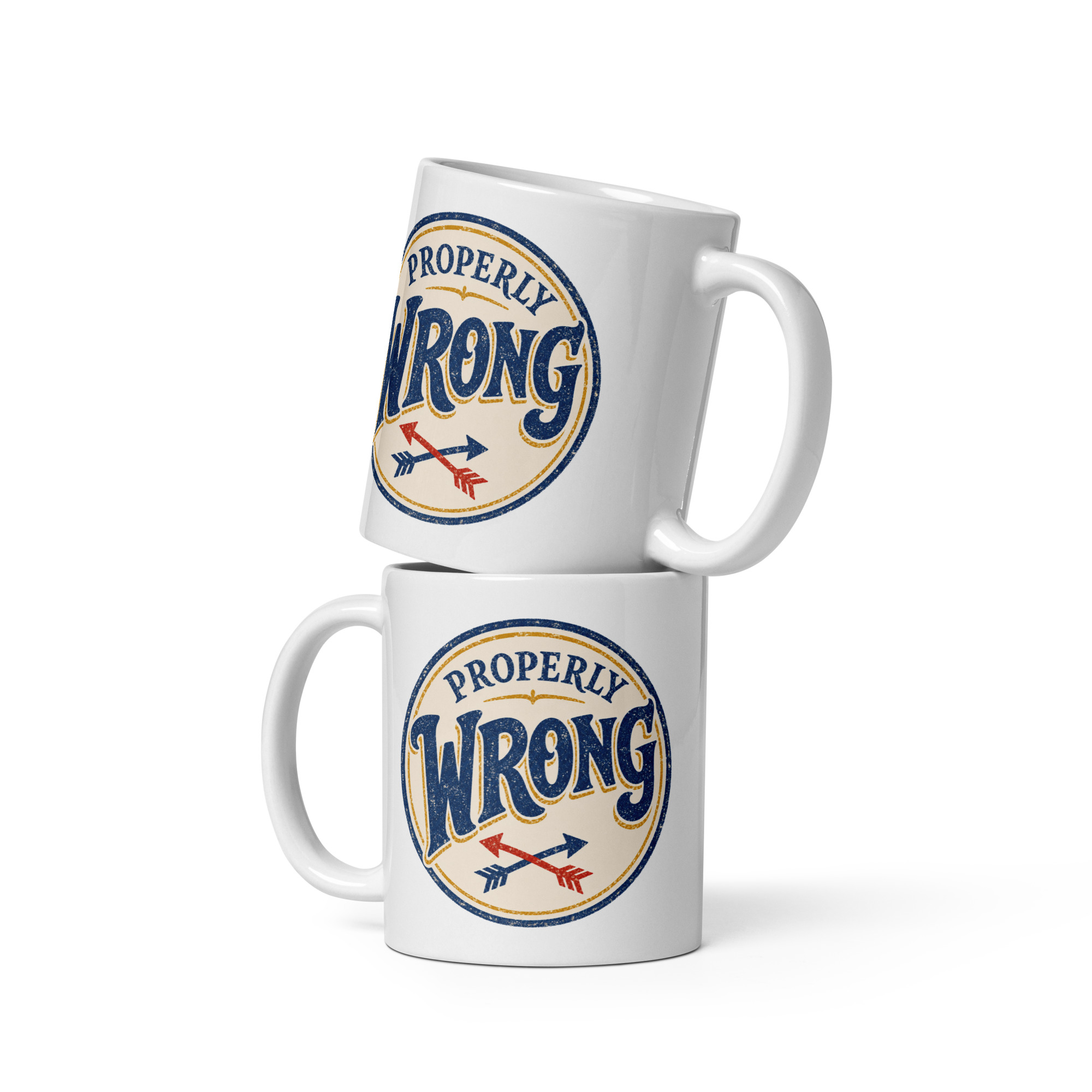 Properly Wrong Mug - White