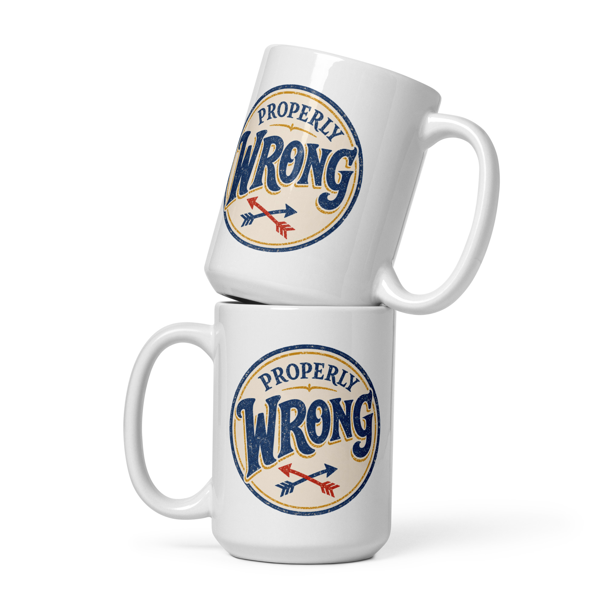 Properly Wrong Mug - White - Image 2