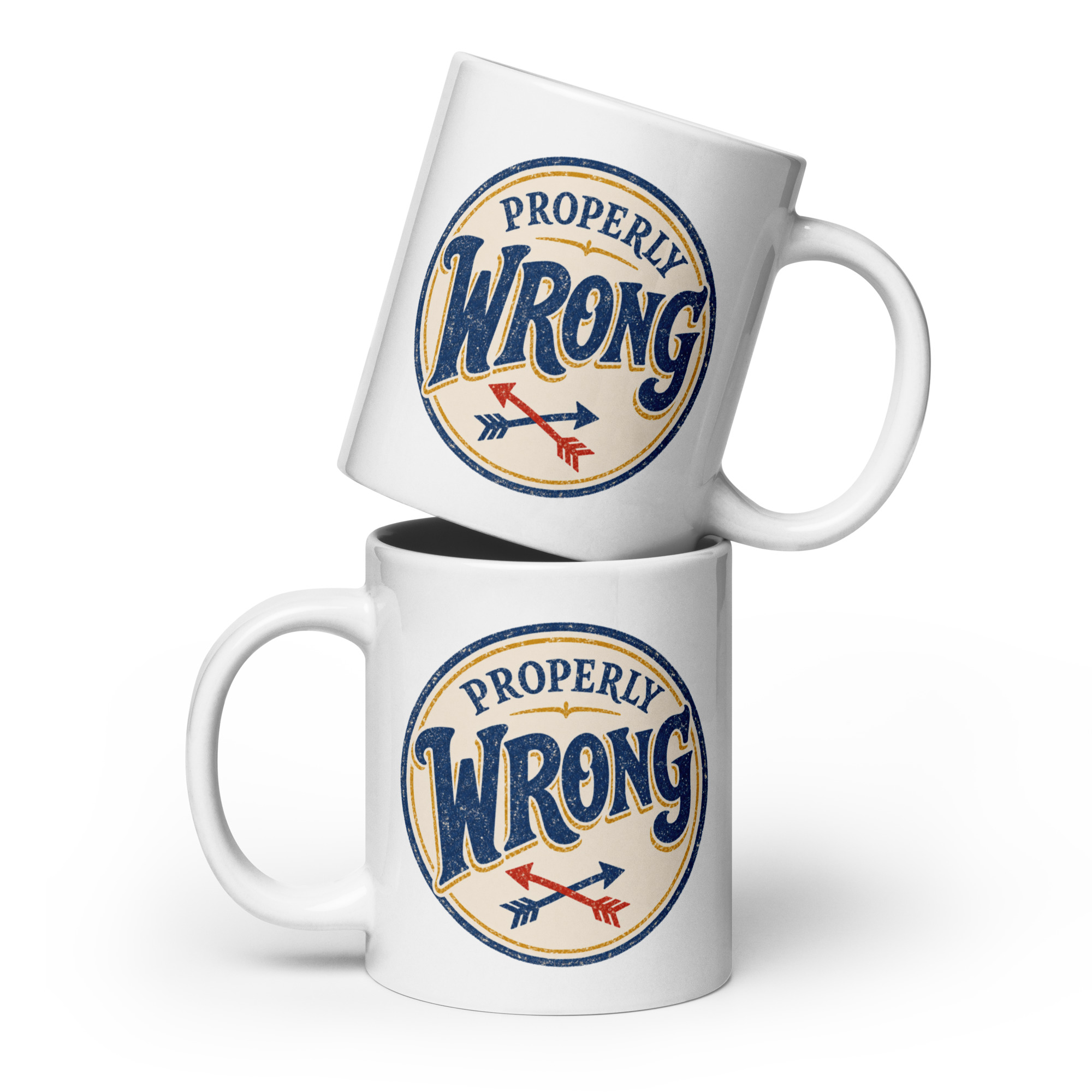 Properly Wrong Mug - White - Image 3